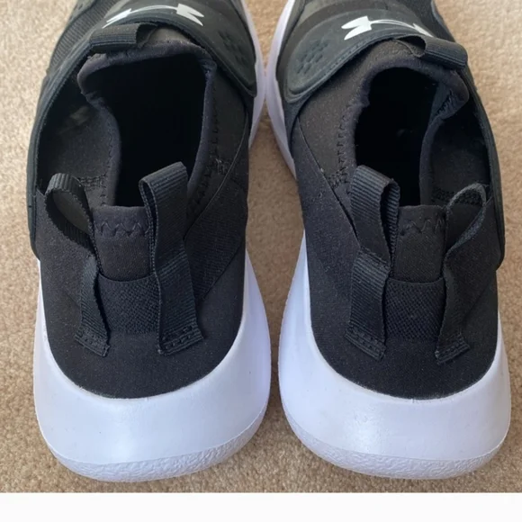 Under Armour Black Runplay Slip-On Shoes NWOB - Picture 6 of 6